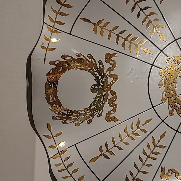 Vintage Signed Ribbon Glass Candy Dish / Trinket Dish / Catchall - Picture 7 of 16